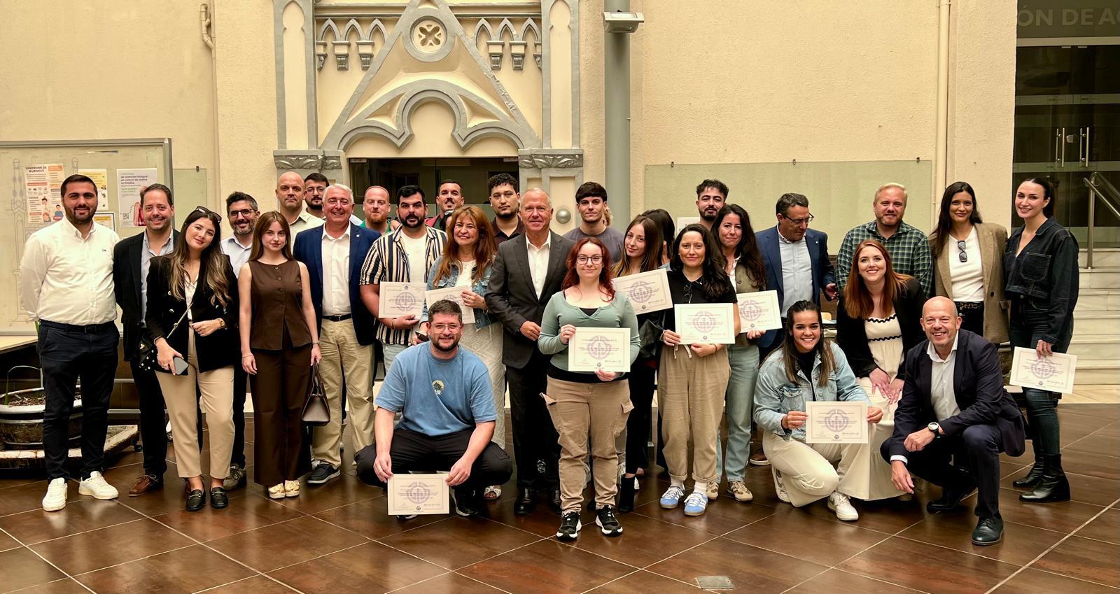 Alumnado de la primera edición del Programa de formación en juego online